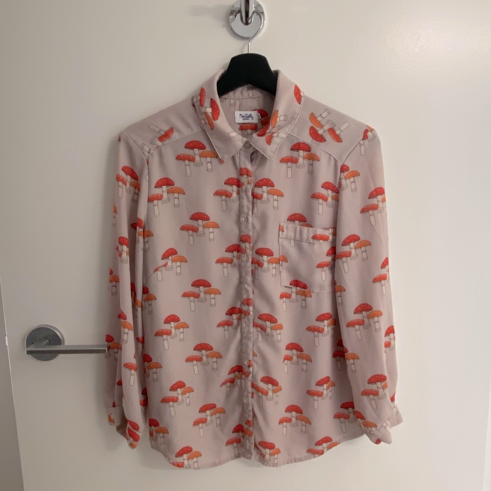 ModDolly Mushroom Blouse